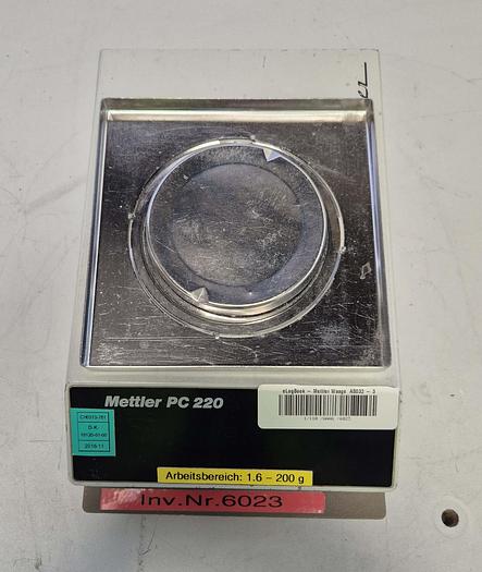 Gebraucht Mettler Waage PC220