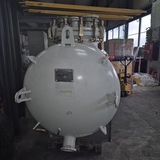 Gebraucht Estrella Stahl/Emaille Druckbehälter 1800 Liter