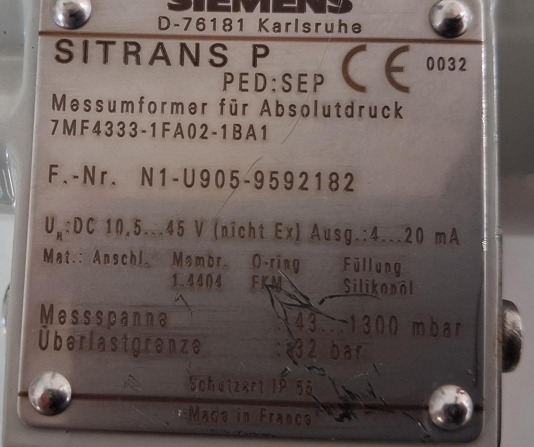 Gebraucht Sitrans P
