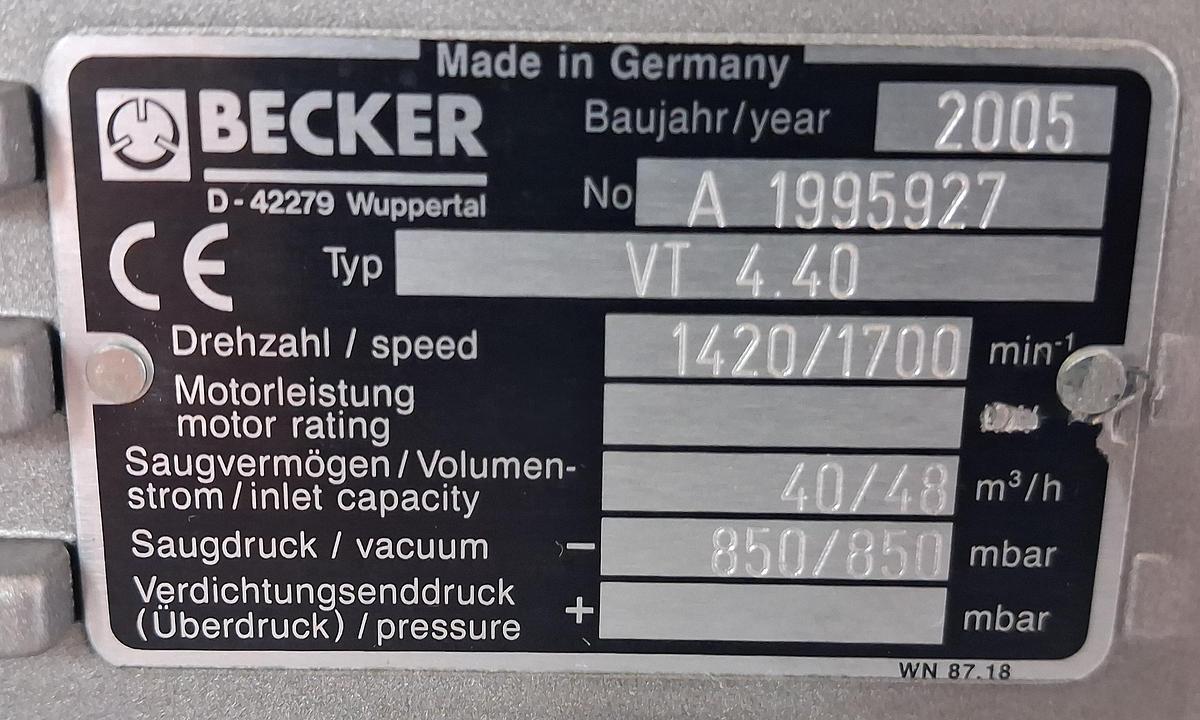Gebraucht Vakumpumpe