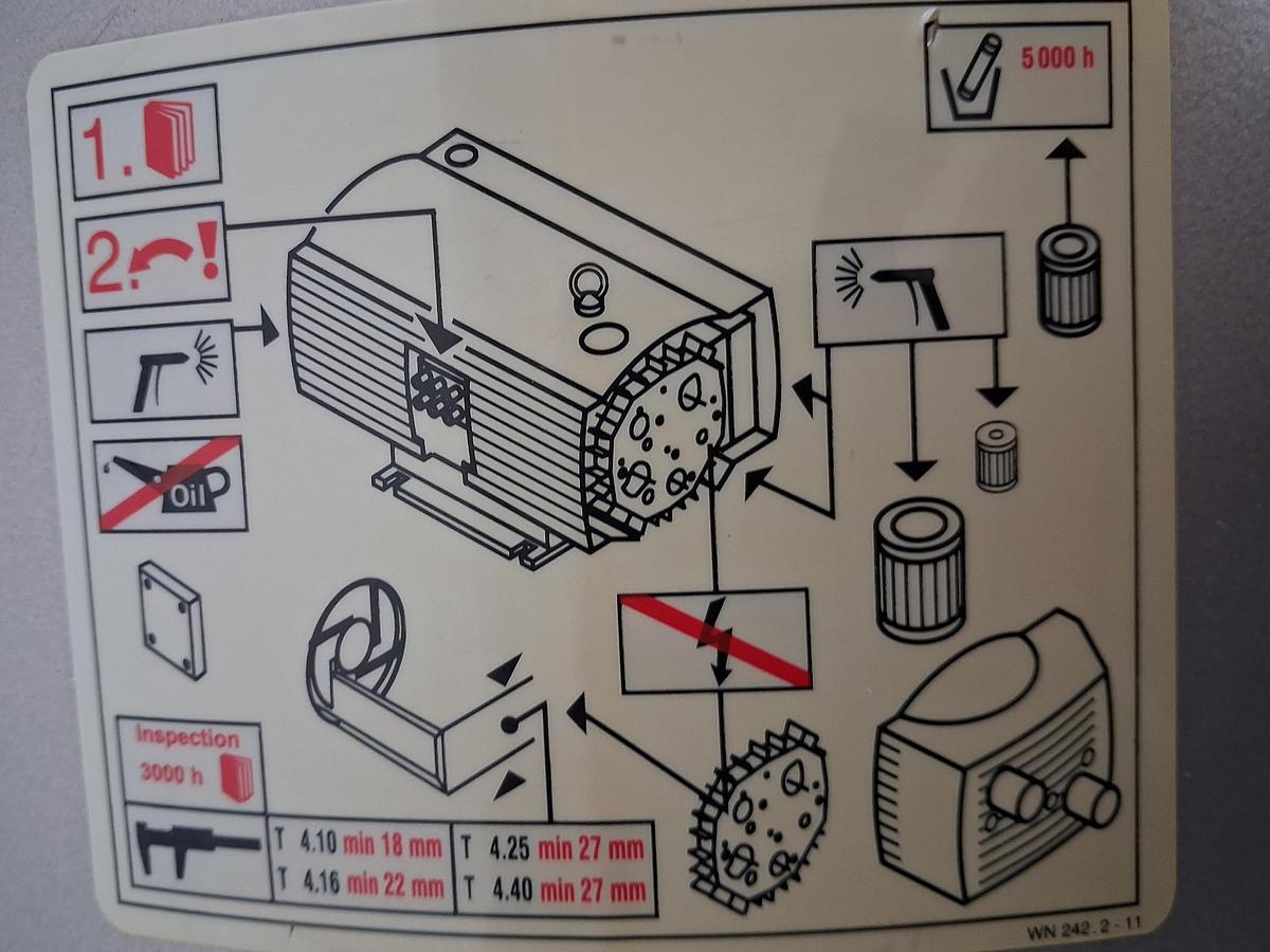 Gebraucht VakumPumpe