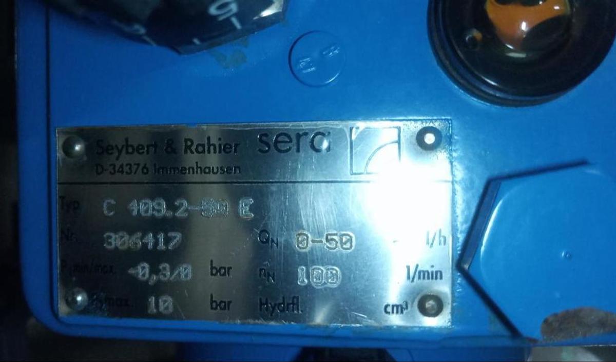 Gebraucht Sera Dosier Membranpumpeneinheit C409.2-50E