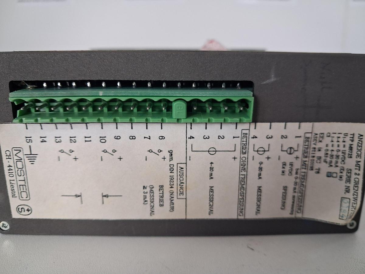 Gebraucht Anzeiger Mostec