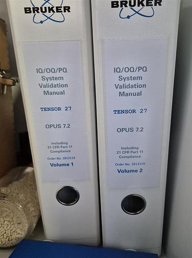 Gebraucht Bruker Tensor 27 Fourier-Transform-Infrarot (FT-IR) Spektrometer