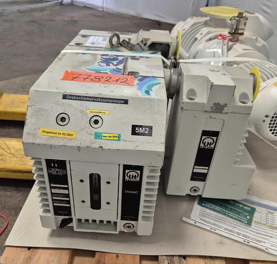 Überholt Trivac Drehschiebervakuumpumpe - TRIVAC D65B