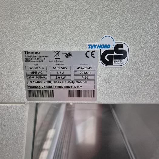 Gebraucht Thermo Secientific Workstation Safe2020