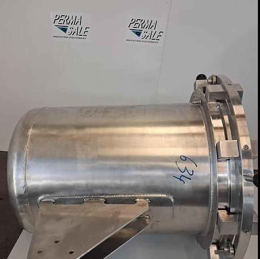 Gebraucht Pall Edelstahl-Filter und zugehörigen Deckelbaugruppen Gas Filter