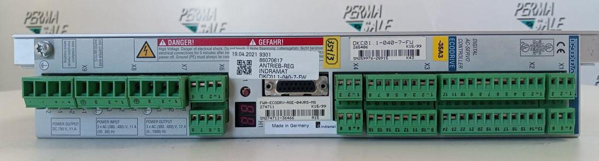 Gebraucht Indramat Digitaler Servoregler DKC01 1-040-7-FW