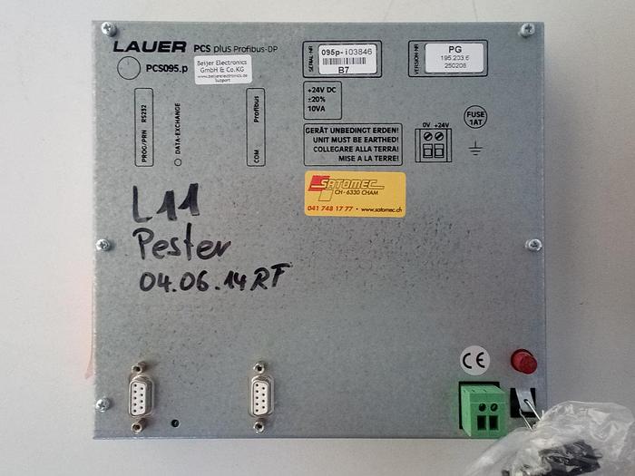 Gebraucht Lauer Pester PCS095 plus Profibus DP