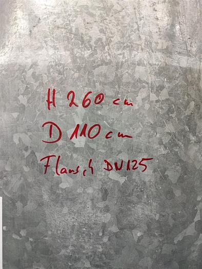 Gebraucht Maschinen und Behälterbau Drucklufttank 2000 ltr/11 bar