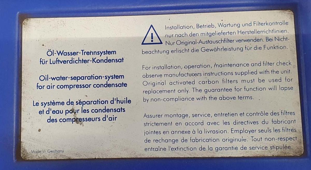 Gebraucht Compair Drucklufttrockner F40H