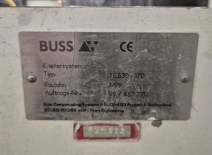 Gebraucht Buss TCS30-17D Knetersystem