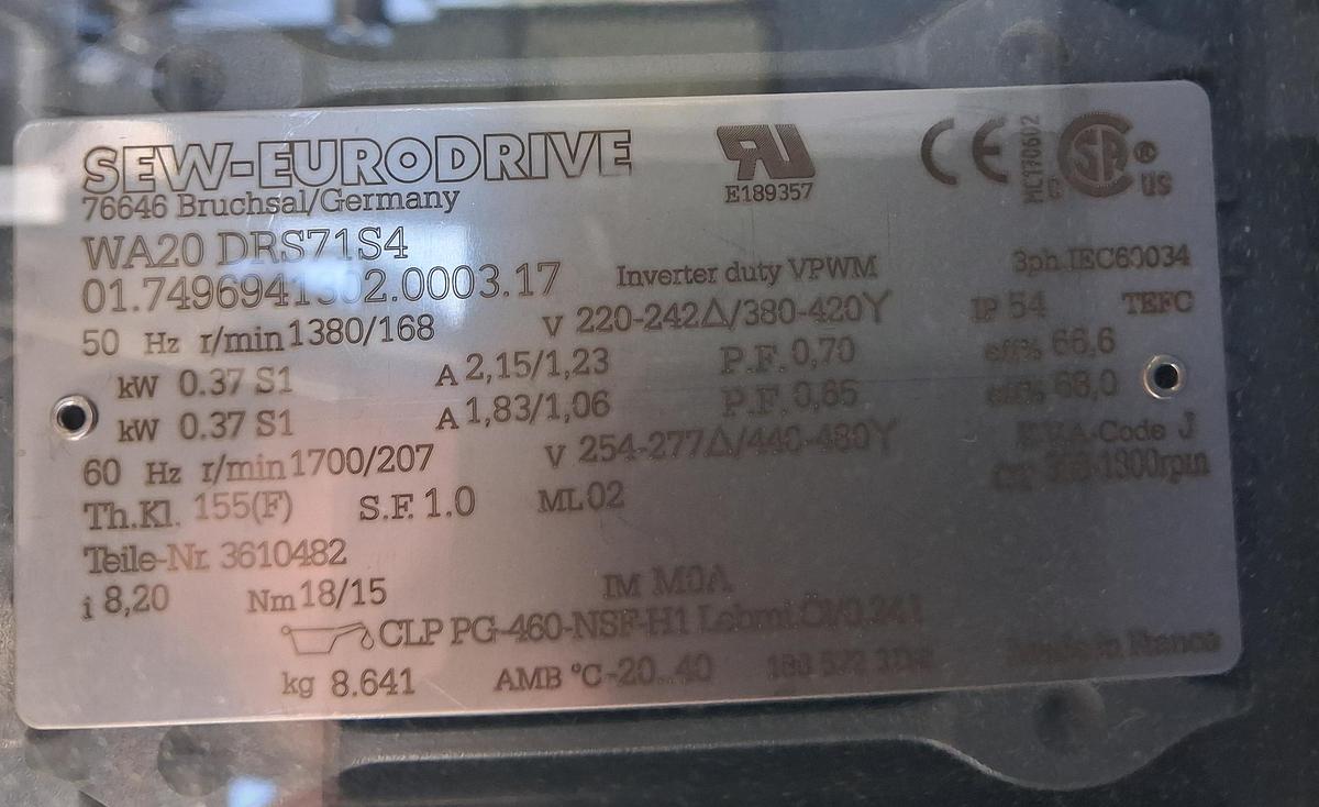Gebraucht Sew Eurodrive