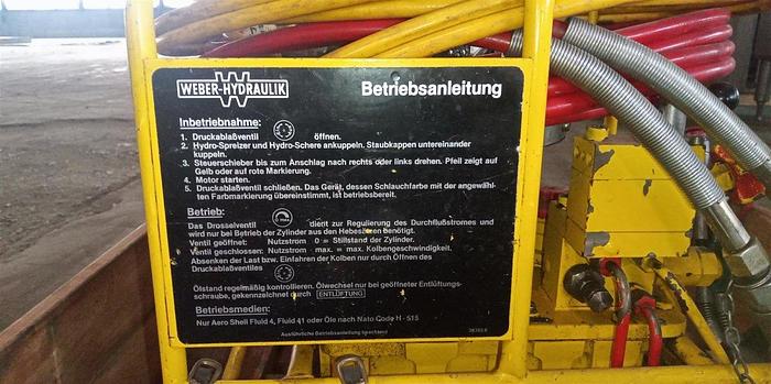 Gebraucht Weber Hydraulik Spreitzer