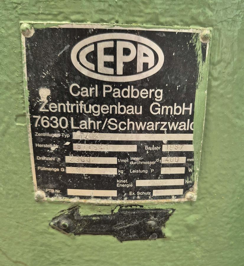 Gebraucht Padberg Zentrifuge - Z 41