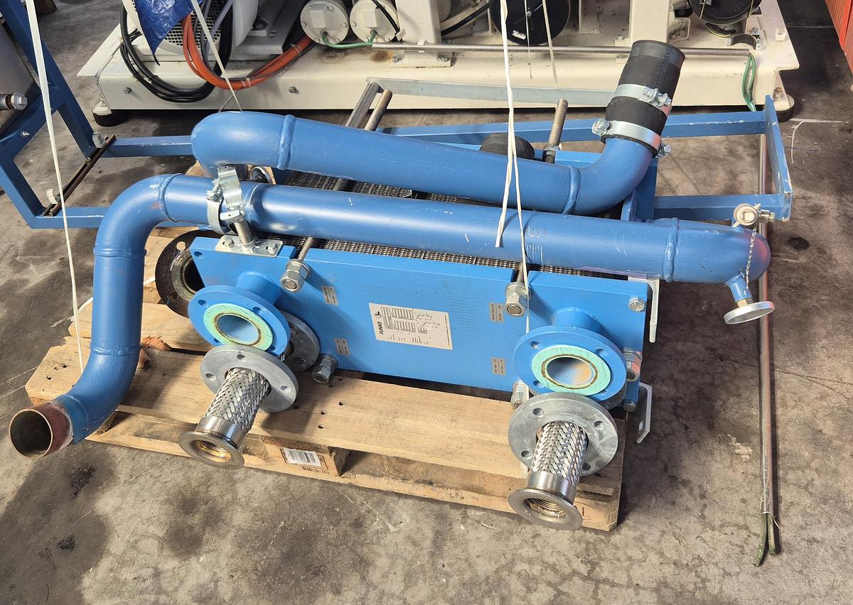 Gebraucht Copeland Kälteanlagen-Einheit besteht aus einem leistungsstarken Copeland-Kompressorverbund D6SA4-100X-EWL