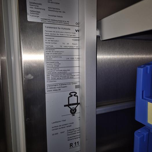 Gebraucht Thermotec Klimakammer 12 + 11+ 10 TE1700*2550*80