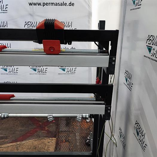 Gebraucht Folienabrollwagen für 2 Rollen mit Erdung