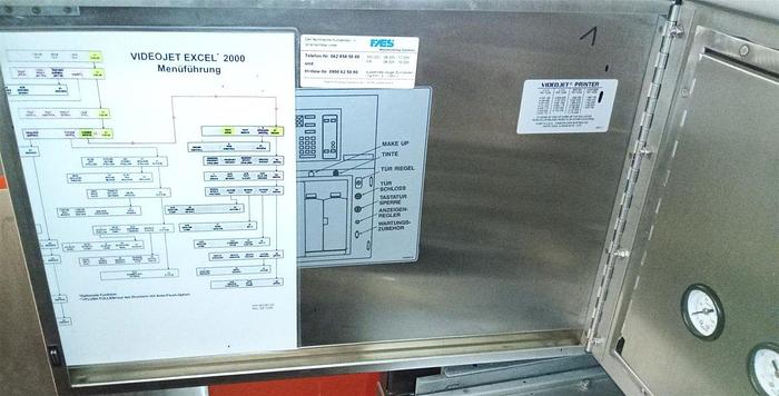 Gebraucht VideoJet Excel Serie 2000 Tinten-Jet-Coder-Drucker