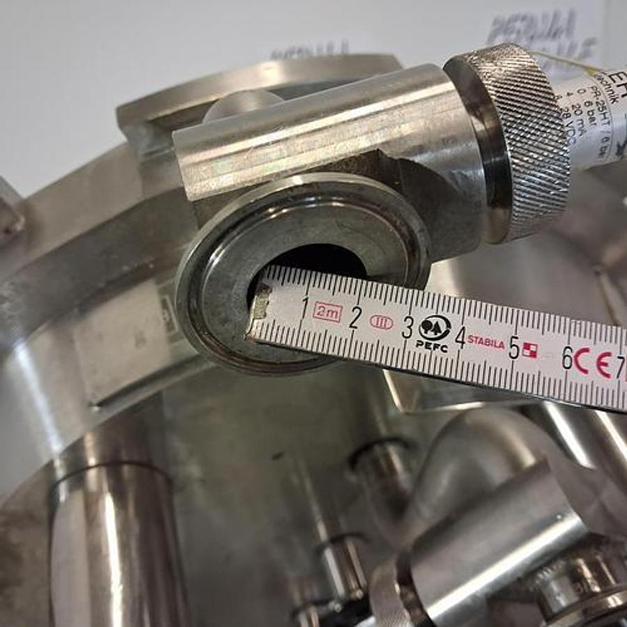 Gebraucht Pall Edelstahl-Filter und zugehörigen Deckelbaugruppen Gas Filter