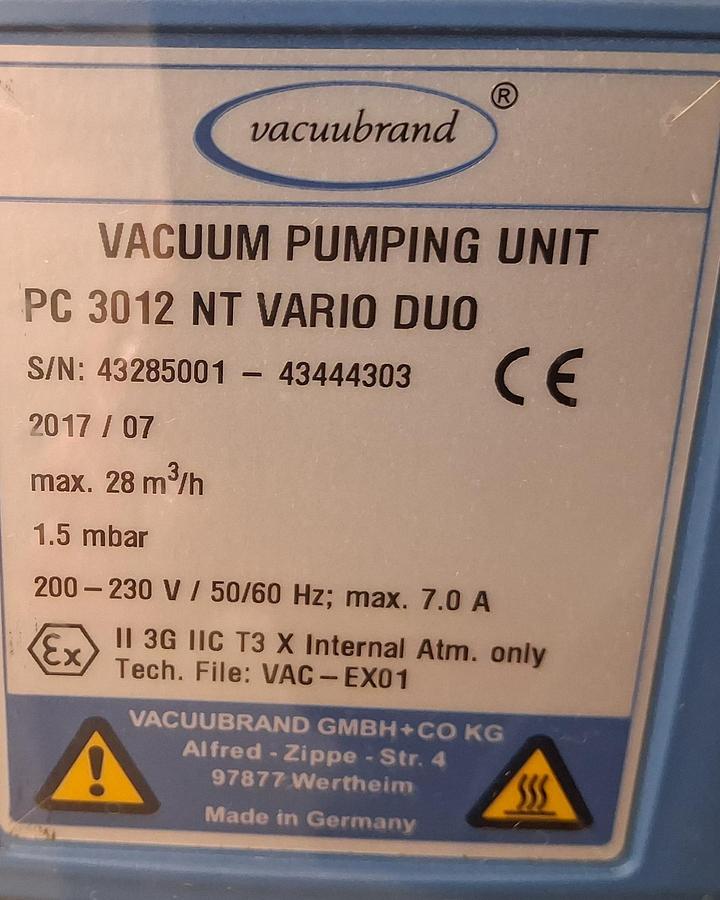 Gebraucht Vacuubrand