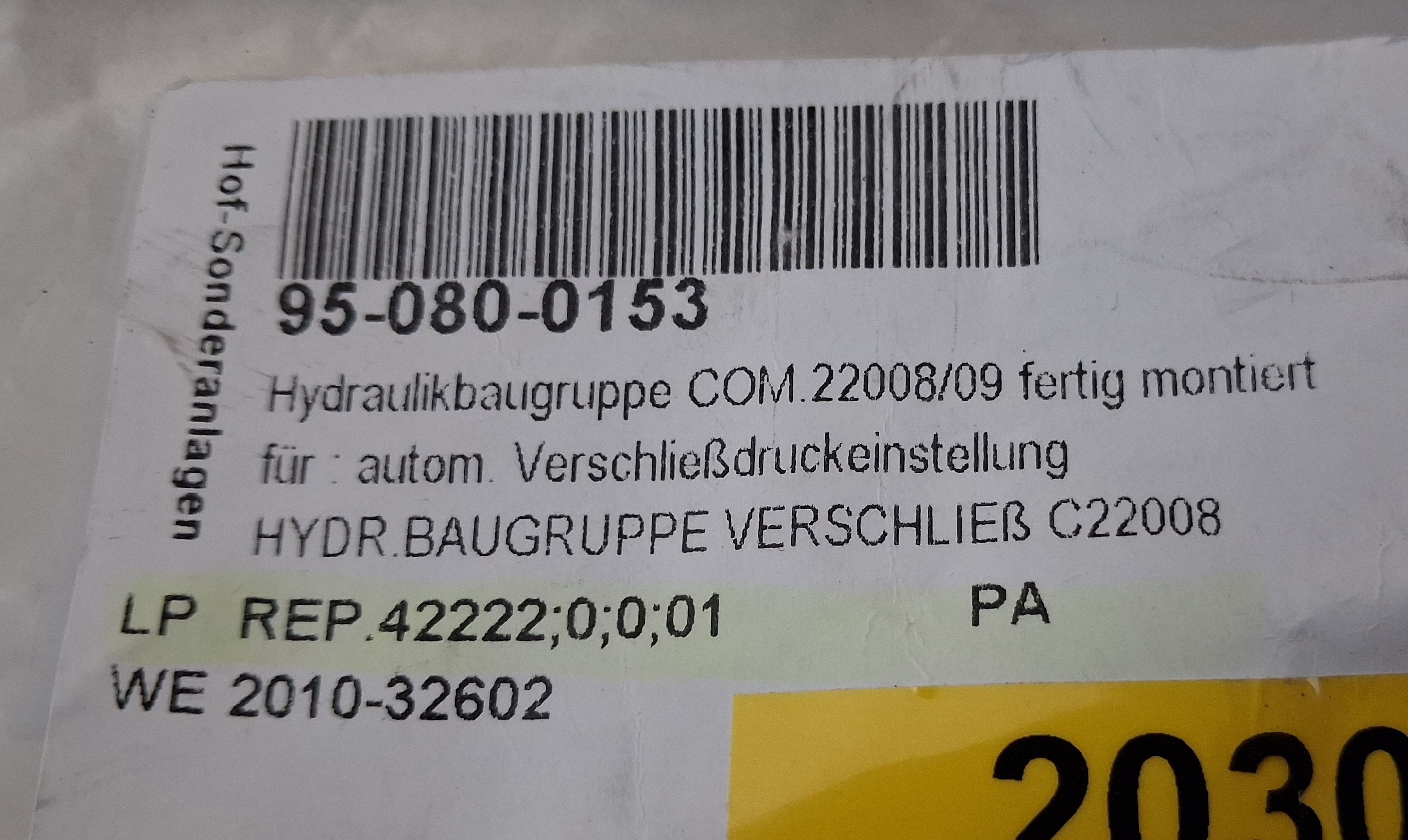Gebraucht Hidraulik