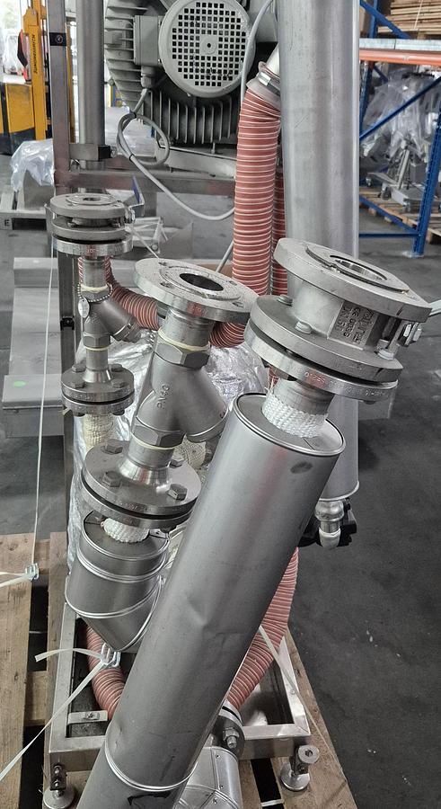 Gebraucht C.E.P. Parma Vakuumpumpe mit TLV Dampfsystem-Komponenten