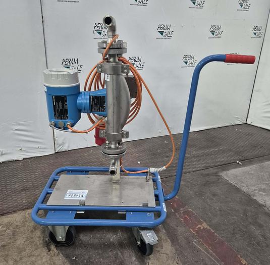 Gebraucht Endress und Häuser fahrbare Durchfluss Mess Einheit