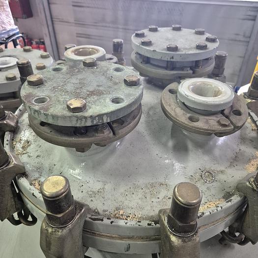 Gebraucht Estrella Stahl/Emaille Druckbehälter 1800 Liter