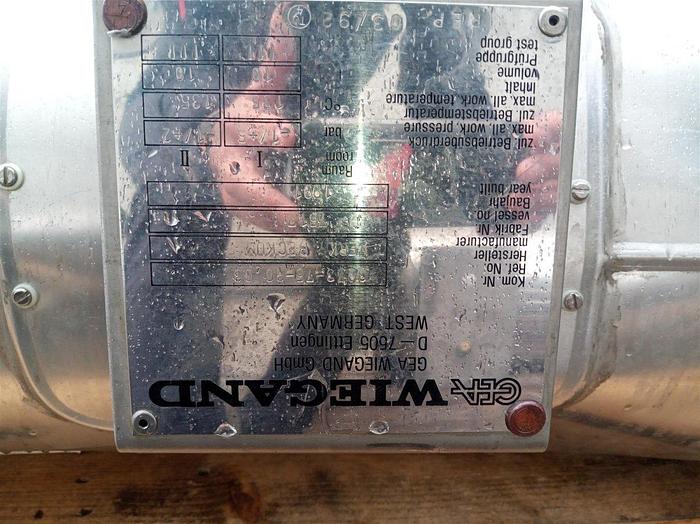 Gebraucht Gea Wiegand Wärmetauscher 7 / 22 ltr.