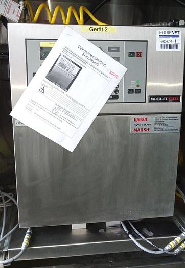 Gebraucht VideoJet Excel Serie 2000 Tinten-Jet-Coder-Drucker