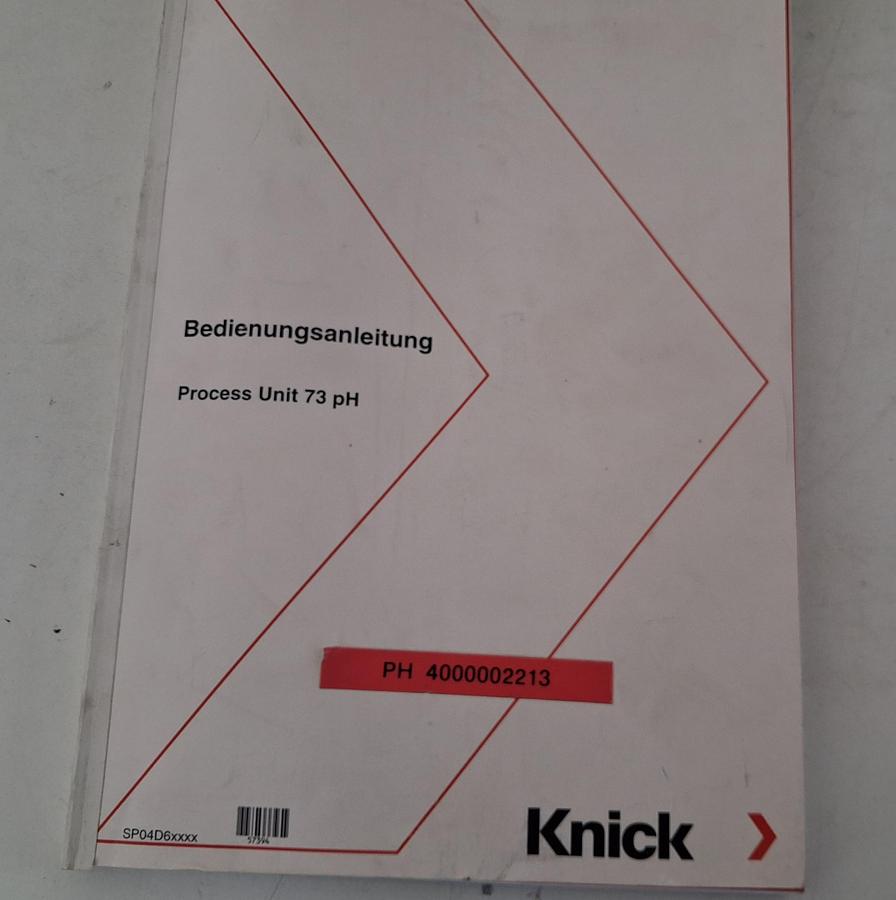 Gebraucht Knick Proces  PH