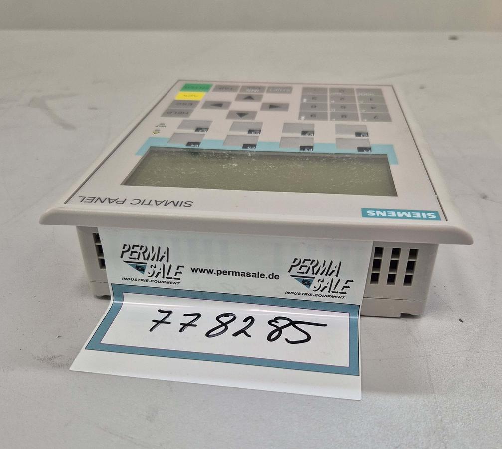 Gebraucht Simatic Panel / Operator Panel OP77A