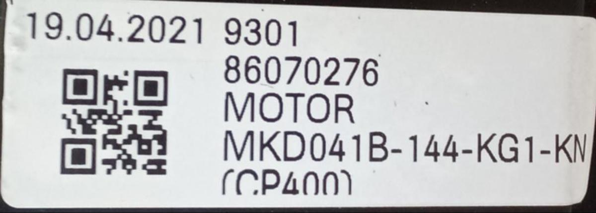 Gebraucht Indramat Permanent Magnet Motor MKD041B-144-KG1-KN