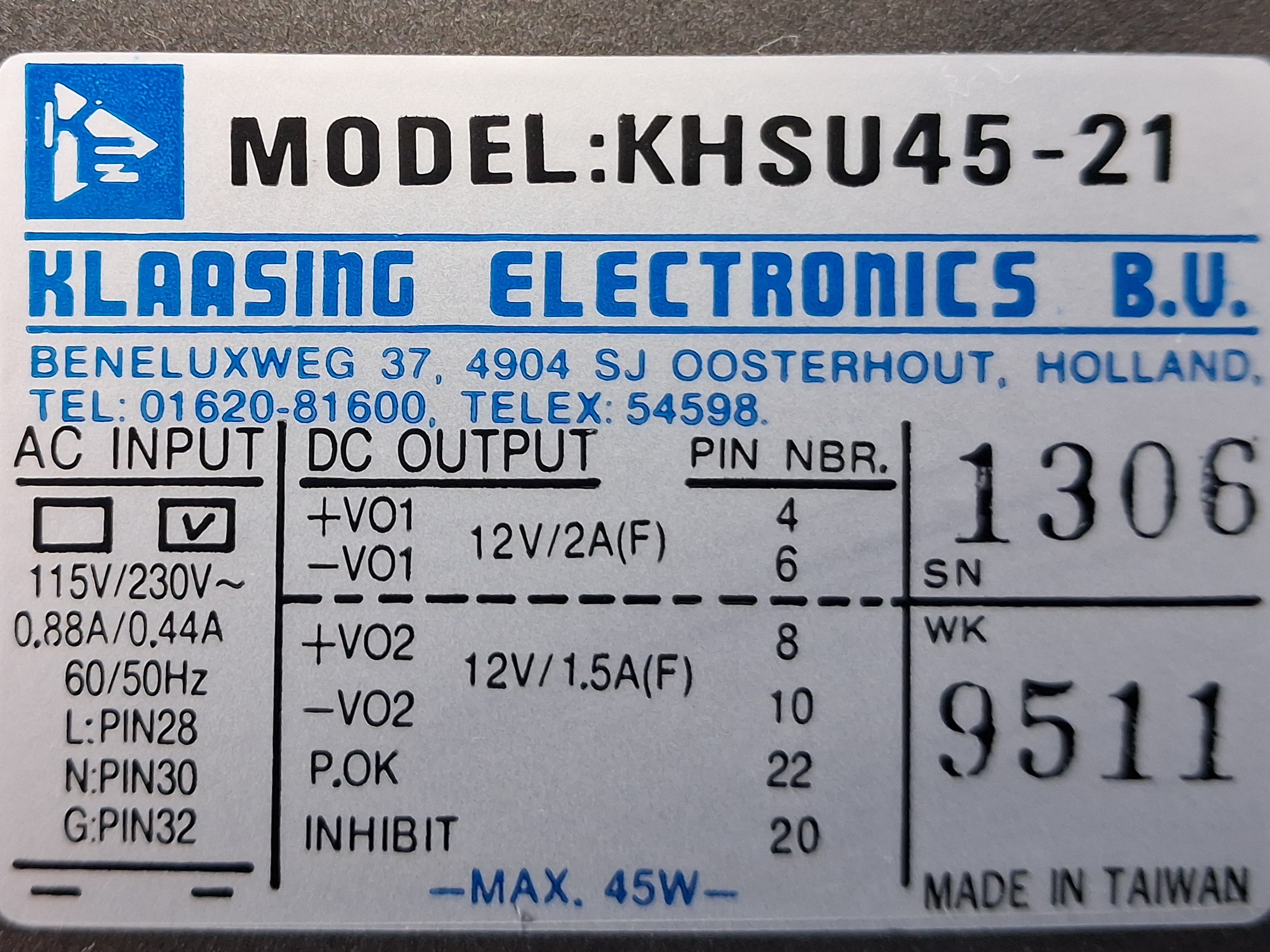 Gebraucht Klaasing Electronics