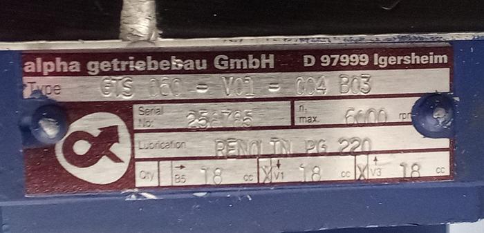 Gebraucht Indramat Permanent Magnet Motor MKD041B-144-KG1-KN