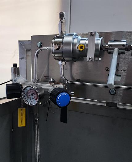 Gebraucht Edelstahl Sicherheitsstation für Sauerstoffflaschen