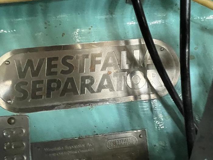 Gebraucht Westfalia Seperator/Dekanter CA365-21-19 plus SA20 Komplettanlage