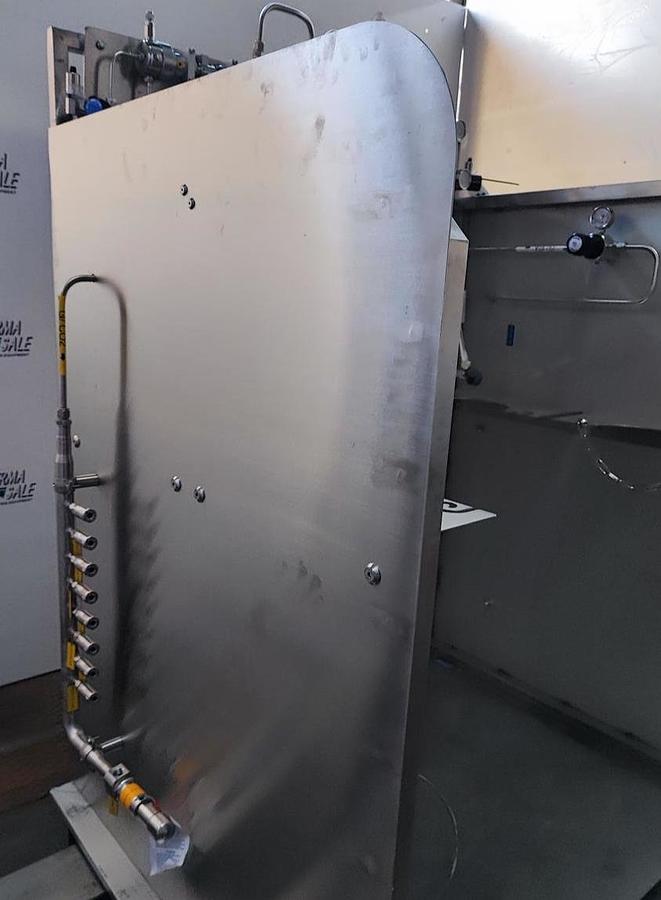 Gebraucht Edelstahl Sicherheitsstation für Sauerstoffflaschen