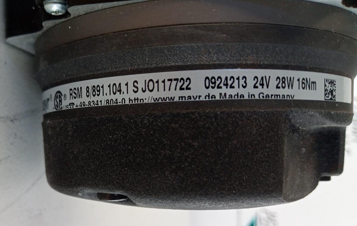 Berger Servo Motor mit ROBA-stop-M VRDM31117/50 LWBOB