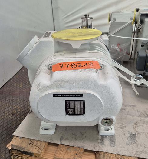 Überholt Ruvac Wälzkolbenvakuumpumpe - RUVAC WAU501