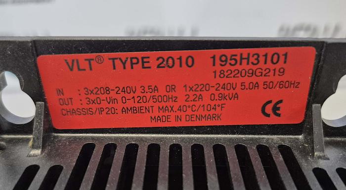 Gebraucht Danfoss Frequenz Umrichter - VLT® TYPE 2010