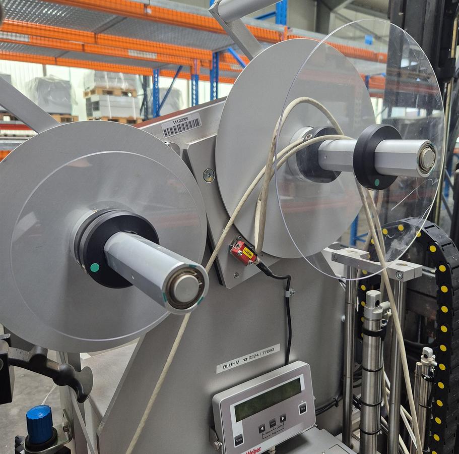 Gebraucht Bluhm Systeme Etikettiermaschine RH Legi-Air 4050
