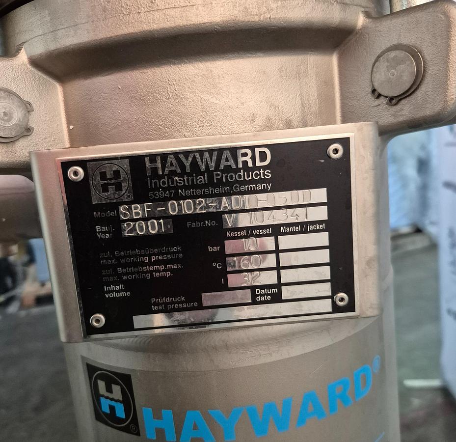 Gebraucht Hayward Doppelfiltergehäuse Modell SBF-0102-AD10-050D