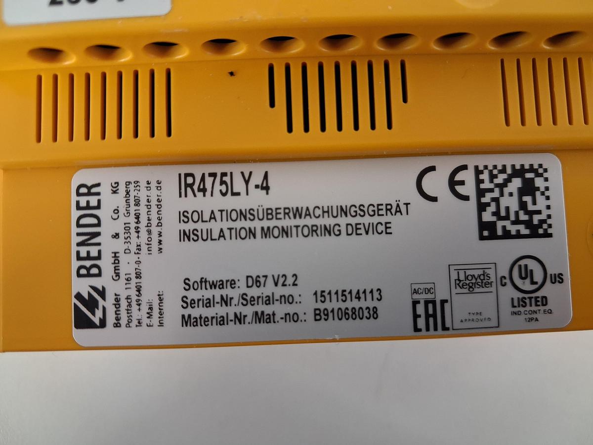 Gebraucht Isolationsüberqachungsberät
