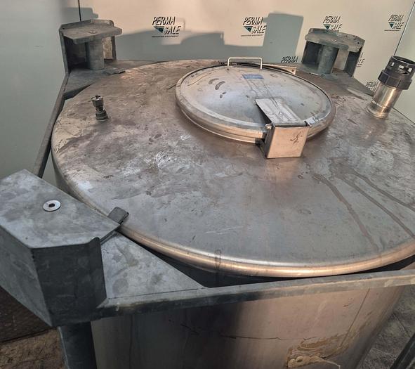 Gebraucht AZZINI Edelstahl-IBC mit 997 Litern Kapazität