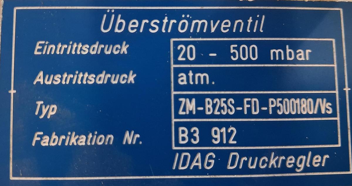Gebraucht Überströmventil