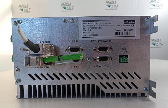 Gebraucht Parker Hannifin Servo Amplifier Compax-S CPX2570S/E2/F3