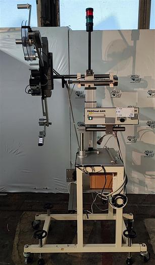 Gebraucht Pago Pagomat 6AM+ Etikettierer mit Laetus Argus Steuerung