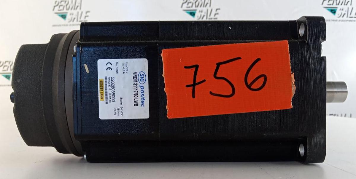 Berger Servo Motor mit ROBA-stop-M VRDM31117/50 LWB